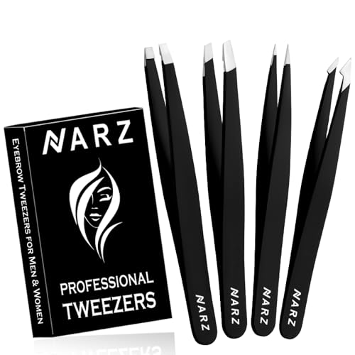 narz-4pcs-professional-tweezers